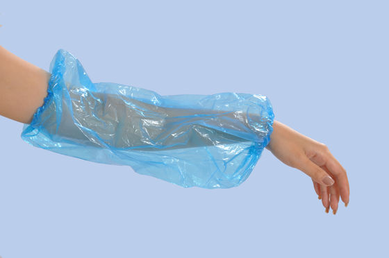 Disposable Colorful Plastic PE/LDPE Arm Sleeve Protection For Food Industry