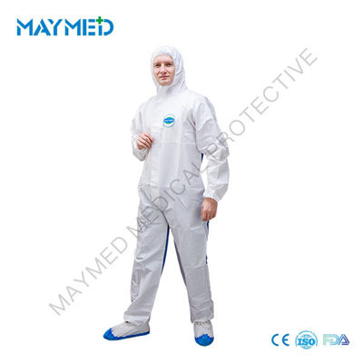 S-5XL Disposable Nonwoven Microporous Protective Coverall  microporous overalls with SMS back design