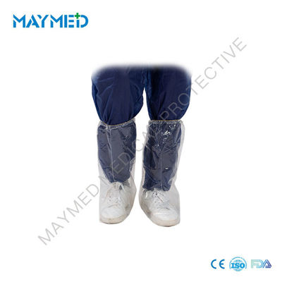 PE Plastic Transparent Long Disposable Boot Covers