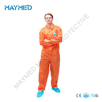 Dustproof and Waterproof Nonwoven Disposable Medical Coveralls Without Hood