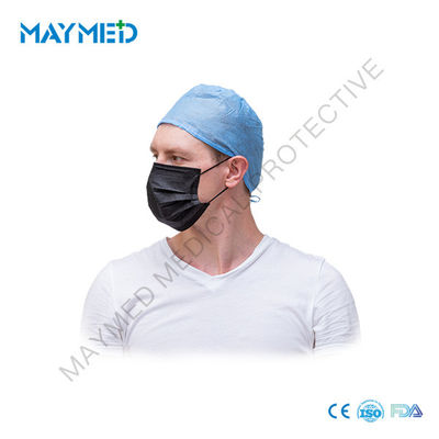 Elastic Anti Dust Non Woven 3 Ply Disposable Surgical Face Mask