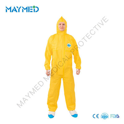 Disposable Anti Virus Type 3b 4b 5b 6b Chemical Protective Coveralls