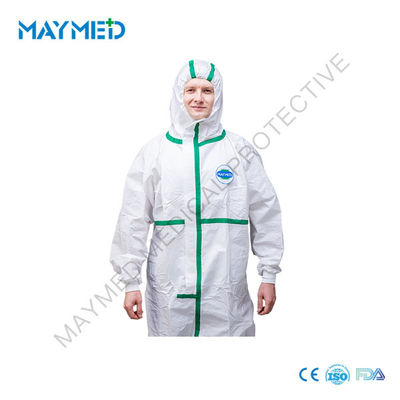 Type 4/5/6 Anti Static Safety Non Woven Microporous Coveralls