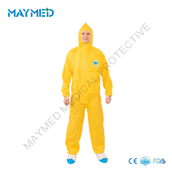 Chemical Resistance Type 3/4/5/6 EN14126 	Disposable Medical Coveralls ISO13485